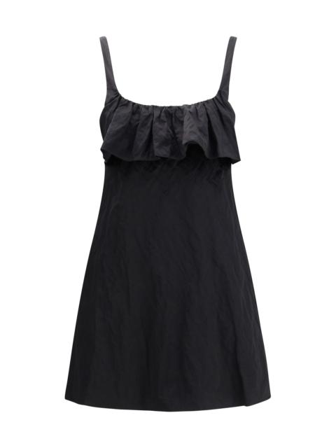Chloé Chloé Women Mini Dress In Washed Technical Satin