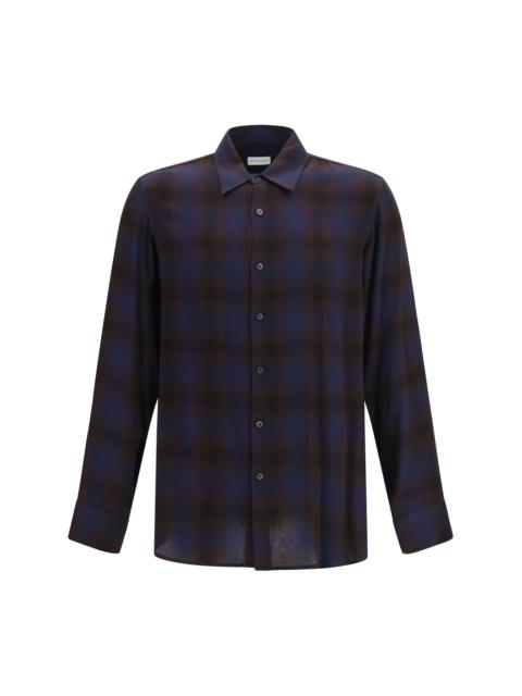 Dries Van Noten Dries Van Noten Check Shirt Brown Men