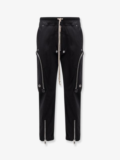 Rick Owens Rick Owens Men Bauhaus Cargo Certified Cotton Trousers