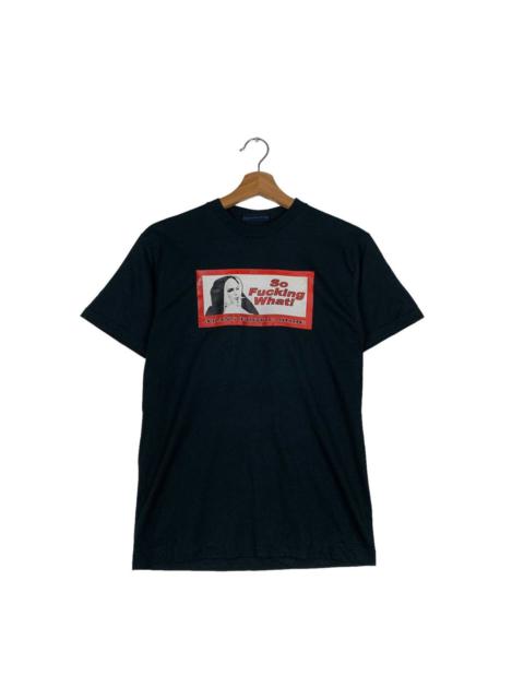 Other Designers Vintage - TRANS EROTIC MODE SO FUCKING WHAT! PRINTED TEE #0277-C12
