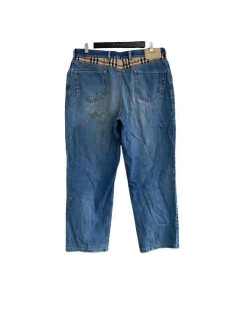 Burberry Burberry Distressed Denim Dirty Faded Splater Jeans