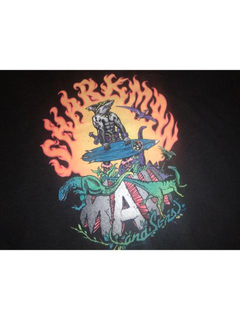 Other Designers Vintage - VTG 90s Maui and Sons Sharkman Sweatshirt
