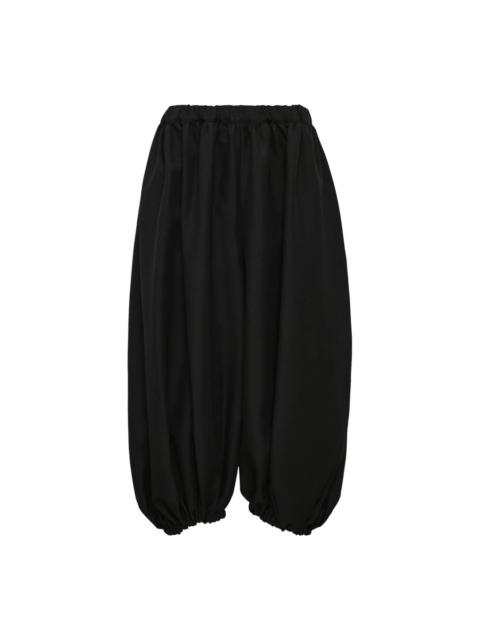 Comme Des Garçons Polyester Gabardine Pants