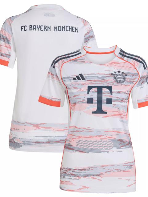 adidas adidas Women's Bayern Munich White Away Replica Jersey