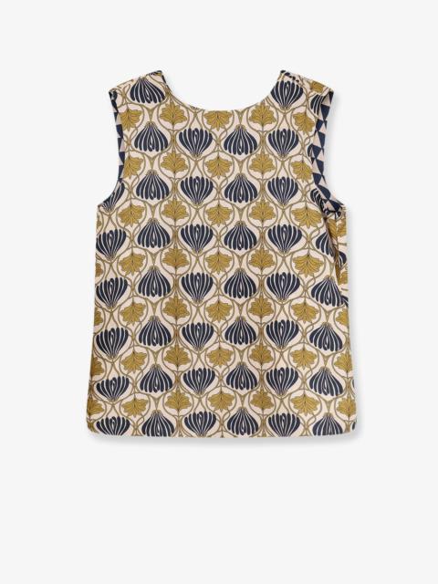 Max Mara Max Mara Time Silk Reversible Top