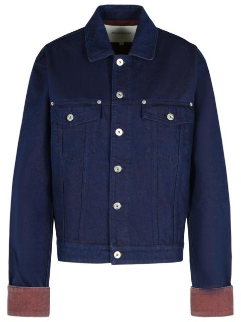 JW Anderson Jw Anderson Square-Cut Denim Jacket Blue Women