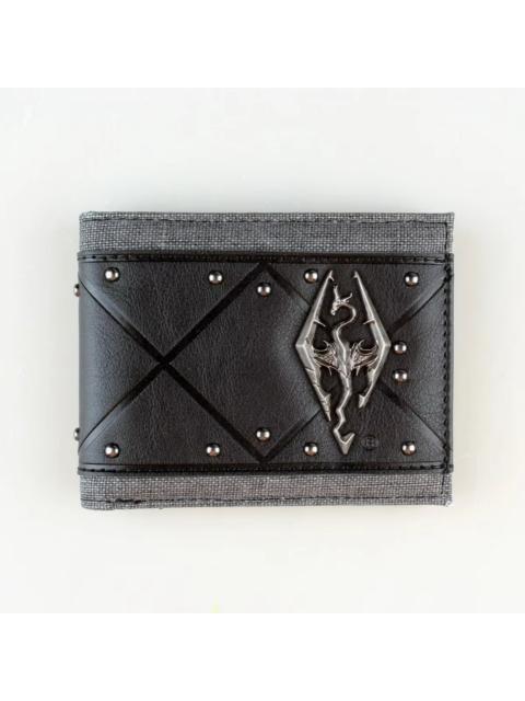 Other Designers Y2K Elder Scrolls Skyrim Game Theme Anime Fashion Wallet Bifold ID Card Holder