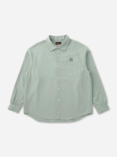 visvim Men's Palmer Longsleeve Shirt Light Green