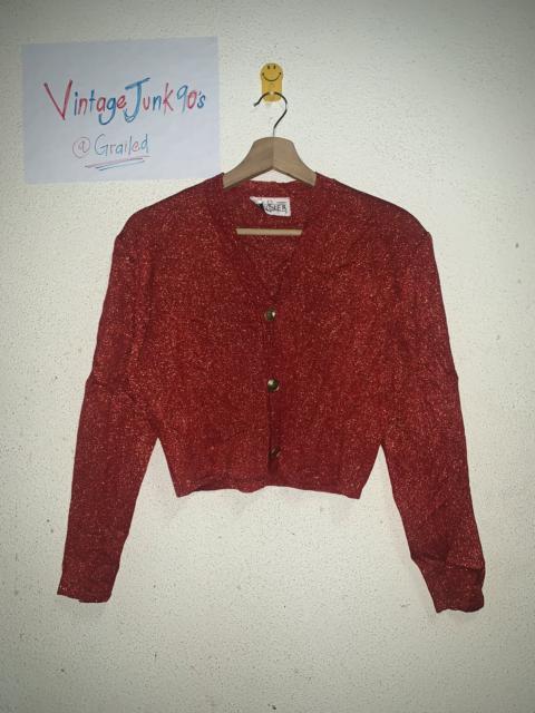 Other Designers Designer - RARE!!!Vintage Arnaud Thierry Gilliers Crop Top Cardigan