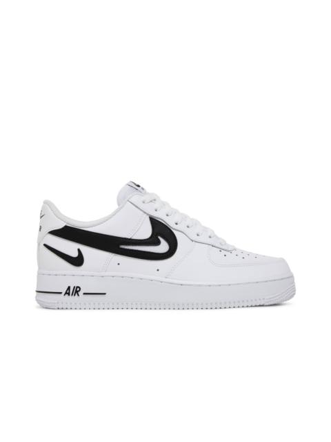 Air Force 1 '07 'Cut Out Swoosh - White Black'