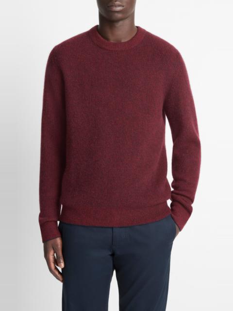 Vince Vince Boiled Cashmere Crewneck Sweater in Coastal/Winter Berry at Nordstrom