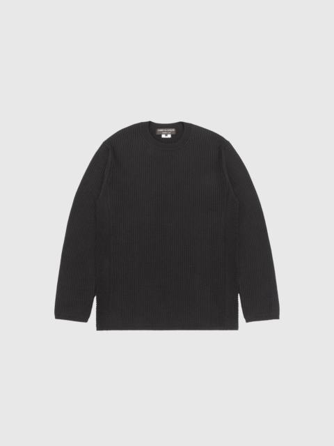 Comme des Garçons Homme Plus COTTON RAHBEN STITCH CREWNECK KNIT