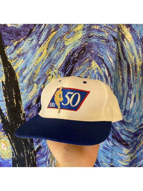 Other Designers Vintage - 90’s 50th Anniversary SnapBack Hat White/Blue