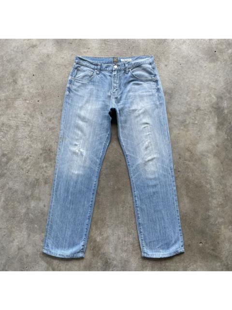 Other Designers Japanese Brand - W34💥 Vintage Back Number Wash Denim Jeans Pants Faded
