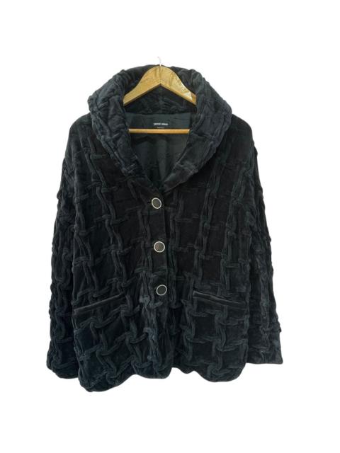 GIORGIO ARMANI Vintage GIORGIO ARMANI Quilted Velvet Jacket Made in Italy