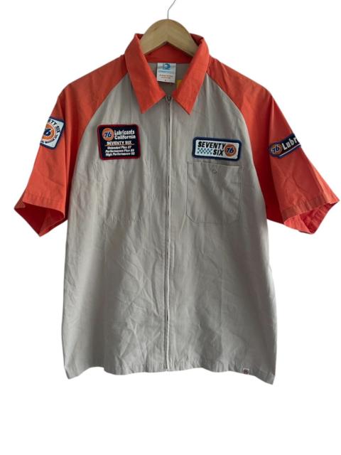 Other Designers Other - Vintage Racing zipper workshirt / 76 Lubricants