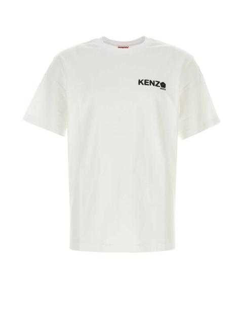 KENZO Kenzo Men White Cotton T-Shirt