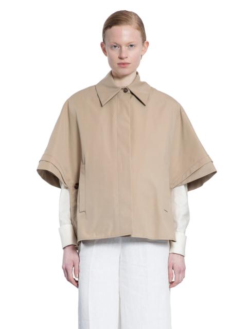 Max Mara Water-Repellent-Gabardine-Cape