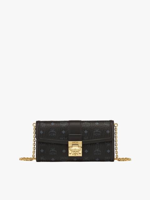 MCM Tracy Chain Wallet in Visetos