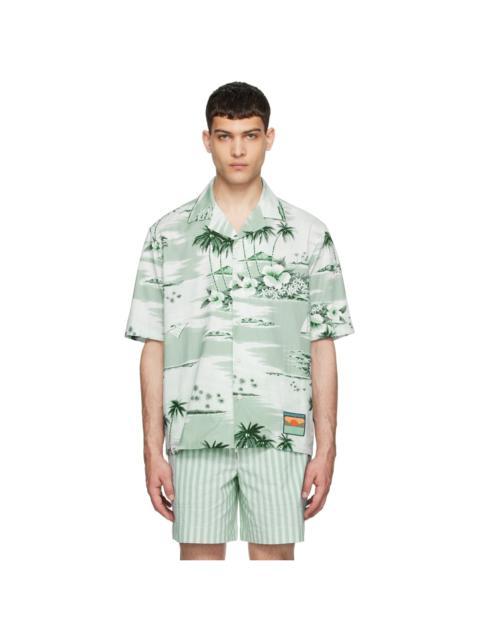 Maison Kitsuné Green Resort Shirt