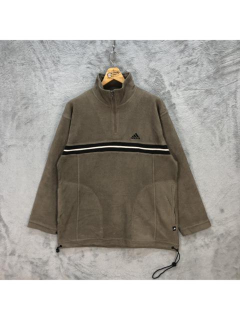 adidas Vintage 90's Adidas Turtle Neck Pullover Fleece #5689-202