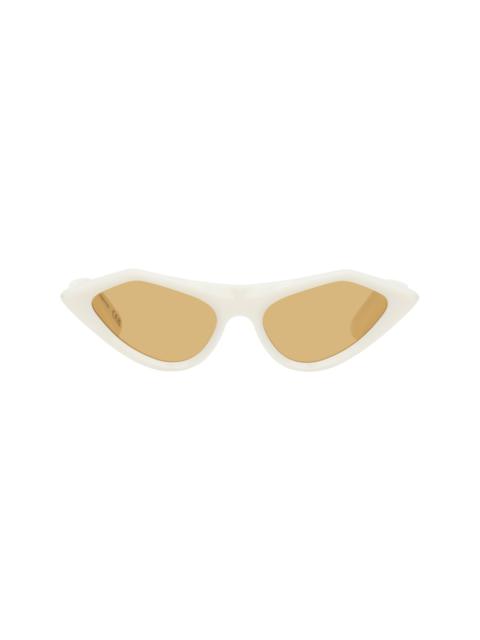 Marni White Tikbarri Sunglasses
