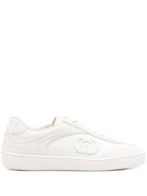 Gucci Women G74 Leather Sneakers