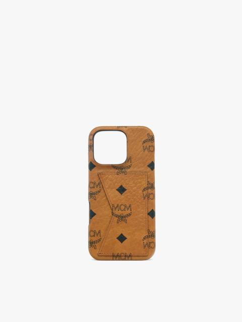 MCM iPhone 16 Pro Case in Visetos