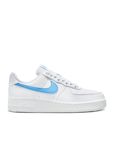 Nike WMNS AIR FORCE 1 '07 SE NEXT NATURE 'WHITE UNIVERSITY BLUE'