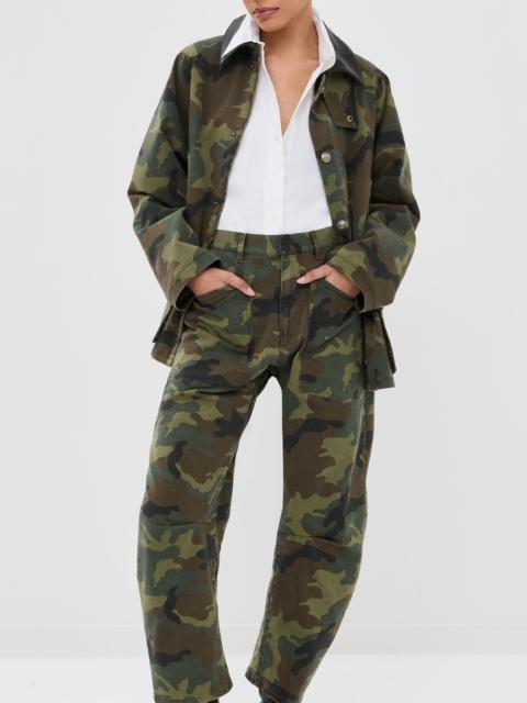 NILI LOTAN Shon Canvas Pants