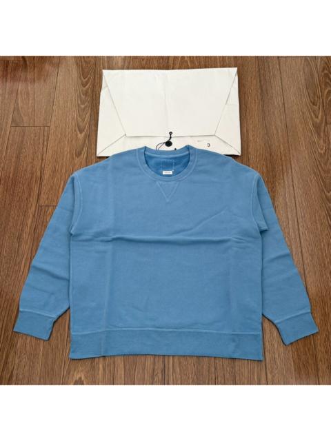 visvim VISVIM 25AW JUMBO SB SWEAT L/S DMGD — Distressed Crewneck Sweatshirt