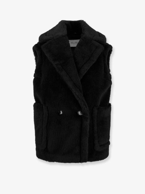 Max Mara Max Mara Bormida Alpaca And Wool Sleeveless Coat