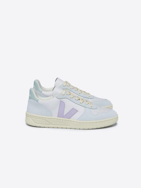 VEJA V-10 LEATHER GRAVEL PARME MENTHOL