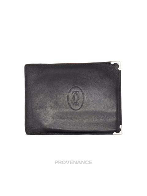 Cartier Cartier Bifold Wallet - Black Calfskin Leather