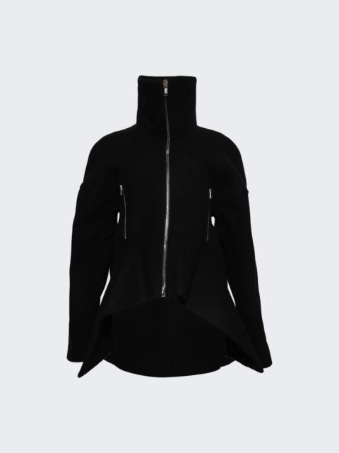 Rick Owens Dracucollar Fligth Bomber Jacket Black
