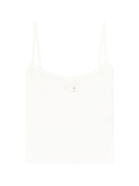 Diesel Logo cotton tank top
