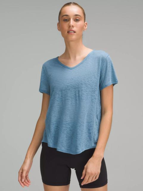 lululemon Tie-Back Lightweight Yoga Short-Sleeve T-Shirt