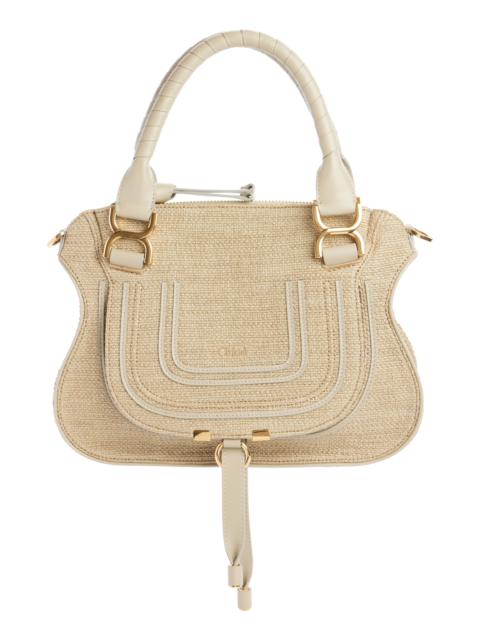 Chloé Chloé Marcie Woven Satchel in Smoky Beige at Nordstrom
