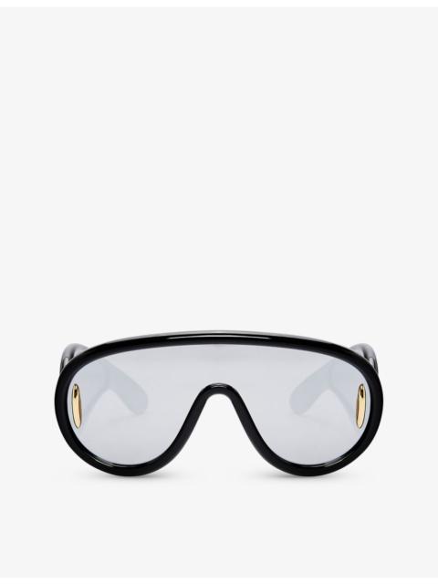 Loewe Loewe x Paula's Ibiza G000487X01 Wave Mask round-frame acetate sunglasses