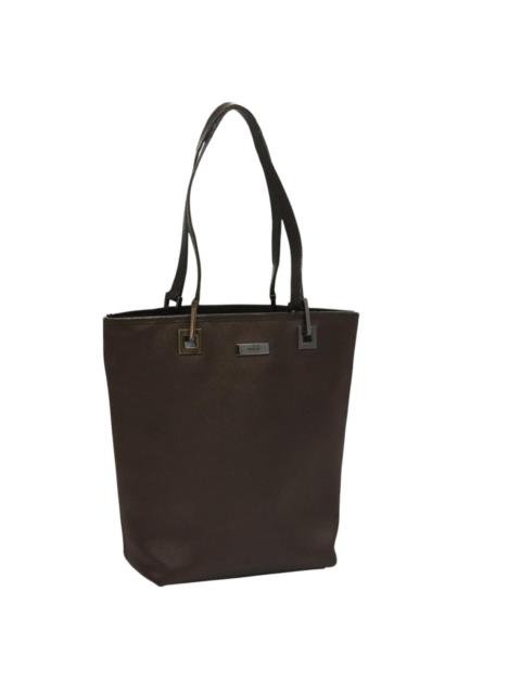 GUCCI GUCCI Tote Bag Satin Brown 002 002