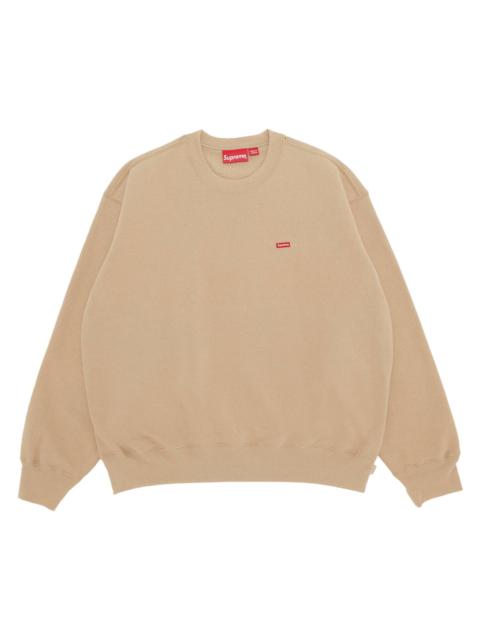 トップス 23ss Supreme Small Box Crewneck tan XL Supreme Supreme Small Box Crewneck Tan - SS23SW16 TAN | REVERSIBLE