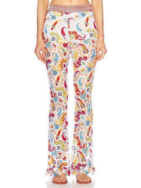 Knit Flare Pants