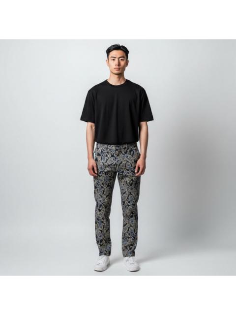 Other Designers Another Choi By Joey April 77 Paisley Pants Cropped Pants