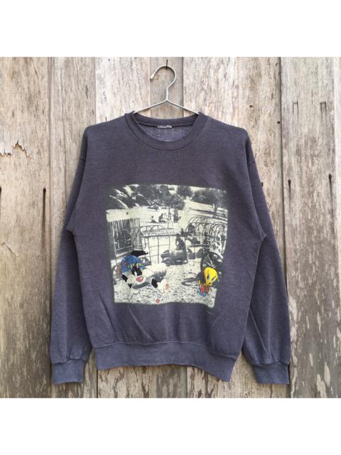 Other Designers Vintage - Vintage Sylvester And Tweety Crewneck Sweatshirt Big Print