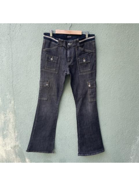 Other Designers Distressed Denim - Vintage Japanese Distressed Bush 8 Pocket Denim Cargo Pants