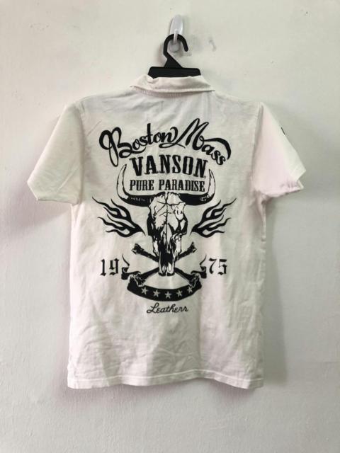 Other Designers Vanson Leathers - VANSON LEATHER Polo Shirt Not Supreme