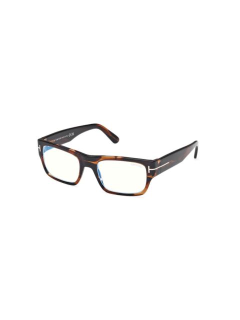 TOM FORD Tom Ford Blue Light Block Rectangular Men's Eyeglasses FT6034-B 056 54