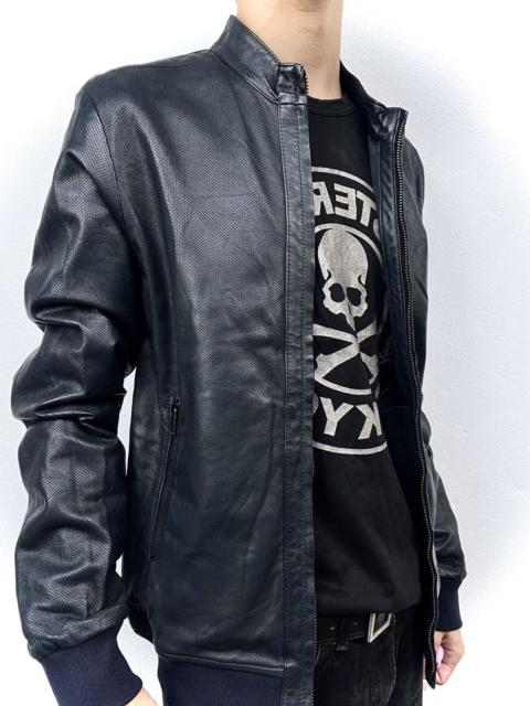Dirk Bikkembergs 2000s Dirk Bikkembergs Leather Jacket