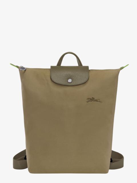 Other Designers Longchamp Paris - Longchamp Paris Le Pliage Green M Nylon Backpack