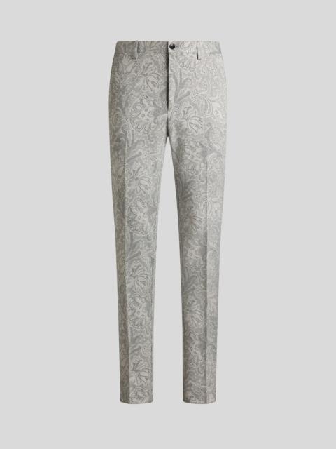 Etro COTTON JACQUARD TROUSERS